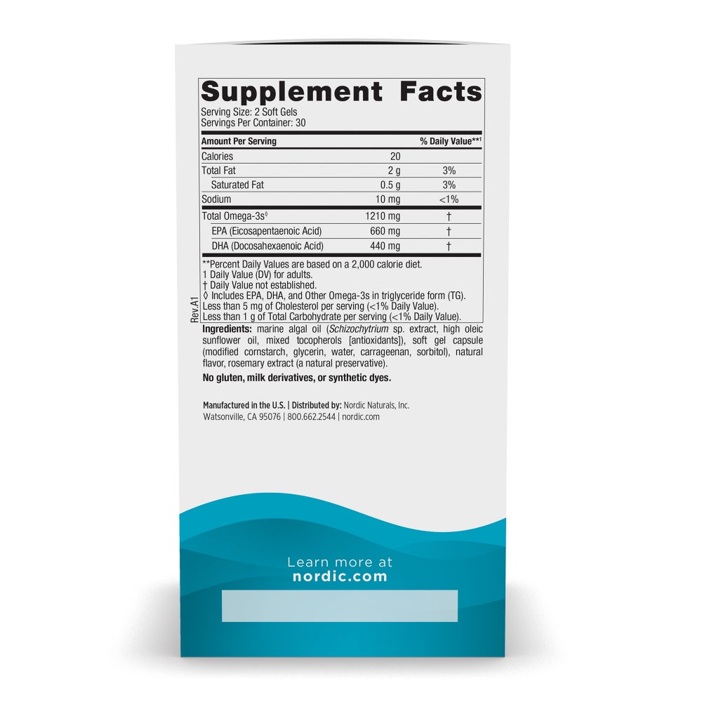 Nordic Naturals Ultimate Omega Plant Base