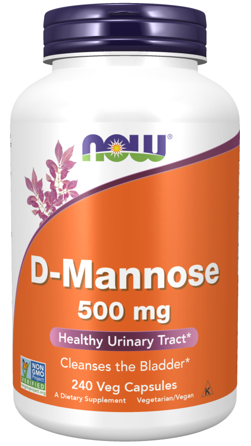 Now D-Mannose 500mg 240vc