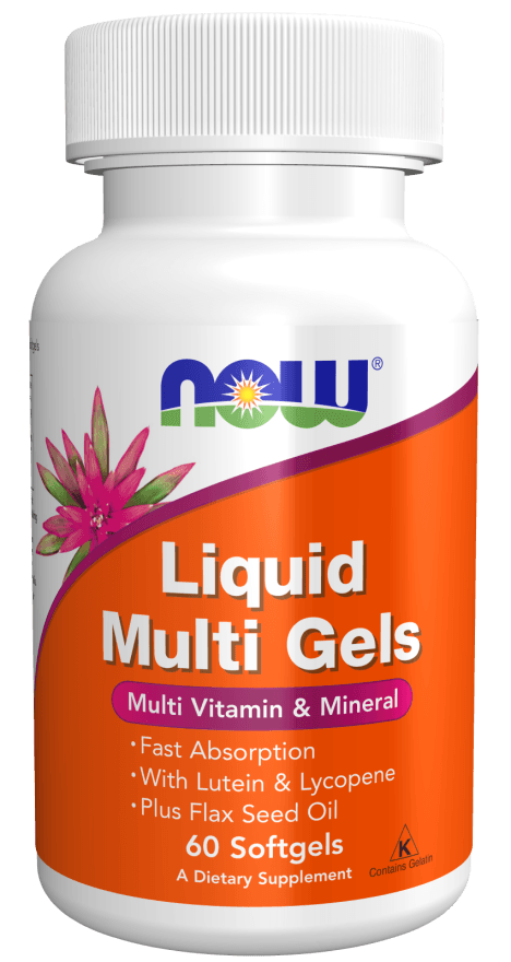 Now Liquid Multi Gels 60sg