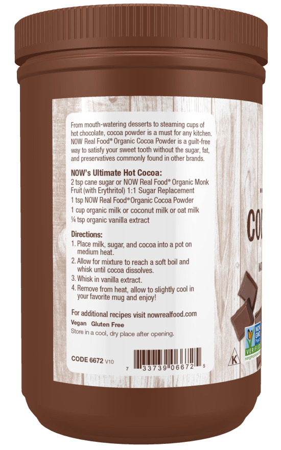 Now Cocoa Powder 12oz