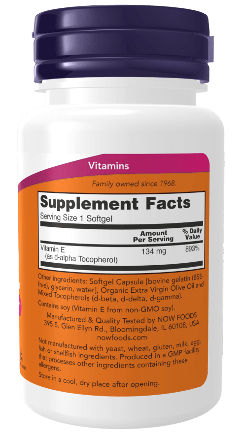 Now E-200 Mixed Tocopherol 100sg