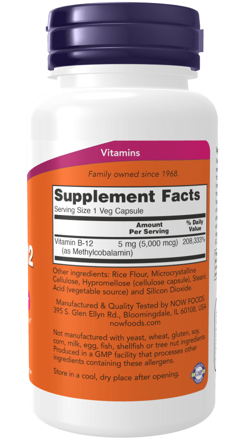 Now Methyl Folate 1000mcg 90tb