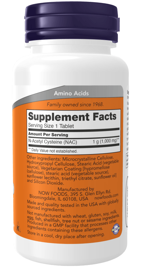 Now NAC 1000mg 120tb