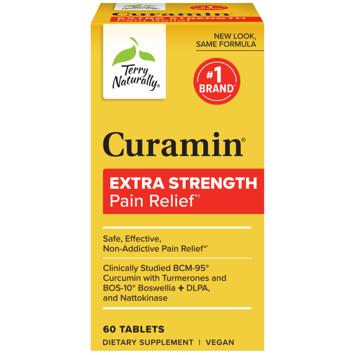 Terry Naturally Curamin Extra Strength 60tb