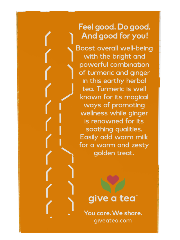 Now Turmeric Ginger Tea 24 Bag