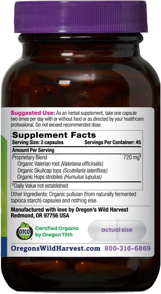 Oregons Wild Harvest Muscle Relax 90cp