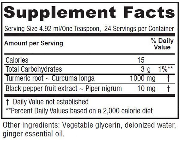 Vitanica Turmeric Tonic 4oz