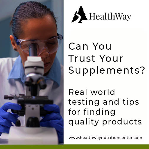 Can You Trust Your Supplements?