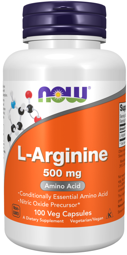 Now L-Arginine 500mg 100cp-[HealthWay]