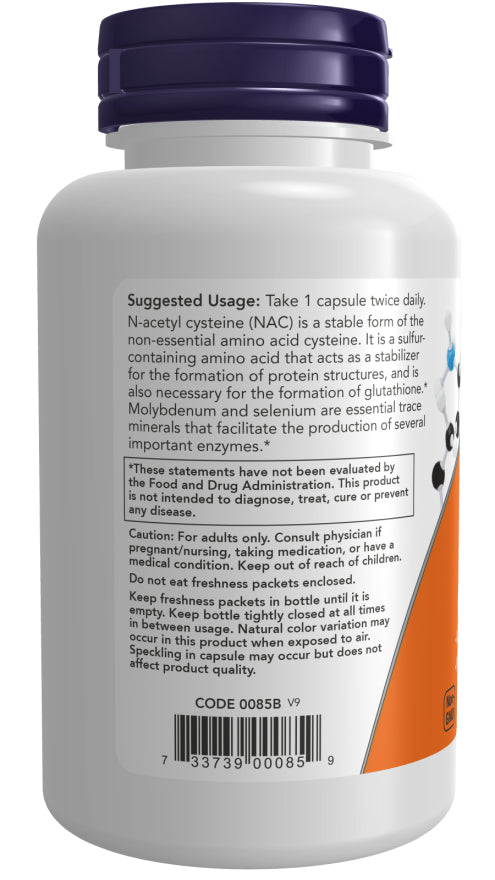 Now NAC 600mg 250vcp-[HealthWay]