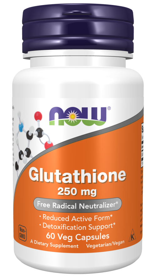 Now Glutathione 250mg 60vc-[HealthWay]