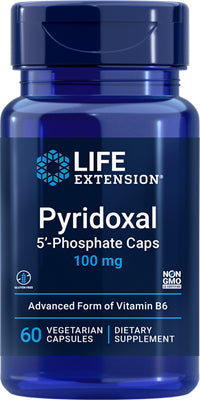 Life Ext Pyridoxol 5'Phosphate 100mg 60vc-[HealthWay]