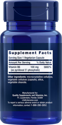 Life Ext Pyridoxol 5'Phosphate 100mg 60vc-[HealthWay]