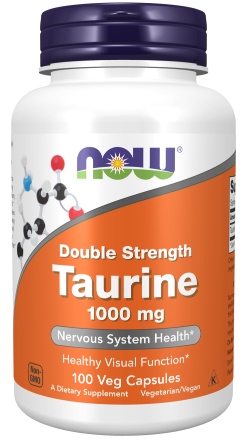 Now Taurine 1000mg 100cp-[HealthWay]