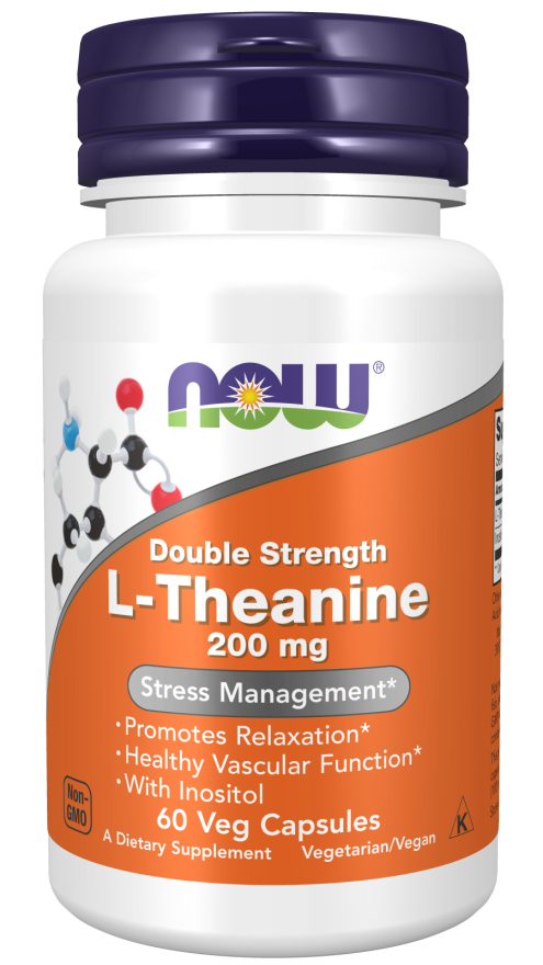Now L-Theanine 200mg 60cp