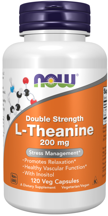 Now L-Theanine 200mg 120vc