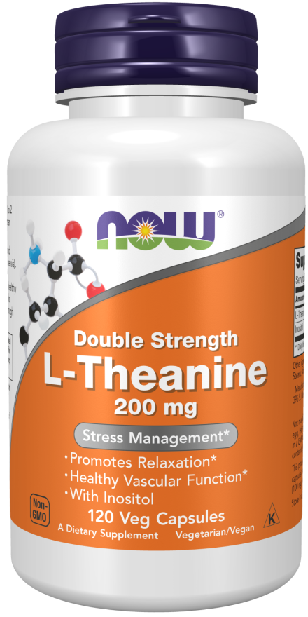 Now L-Theanine 200mg 120vc-[HealthWay]