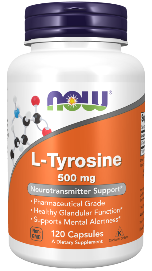 Now L-Tyrosine 500mg 120cp