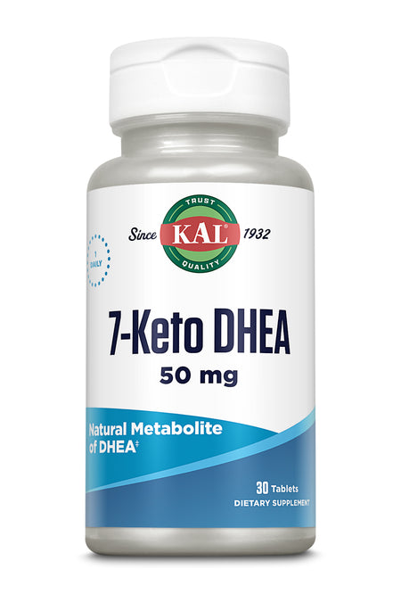 Kal 7-Keto DHEA 30tb 50mg-[HealthWay]