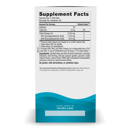 Nordic naturals ultimate omega 2x HealthWay