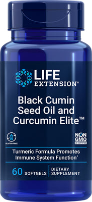 Life Extension Black Cumin Seed Oil w/ Curcumin 60sg