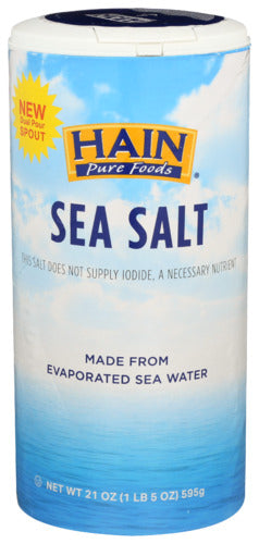 Hain Iodized Sea Salt 21oz