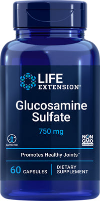 Life Ext Glucosamine 750mg 60c-[HealthWay]