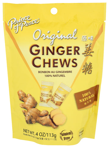 Prince of Peace Ginger Original Chew 4oz