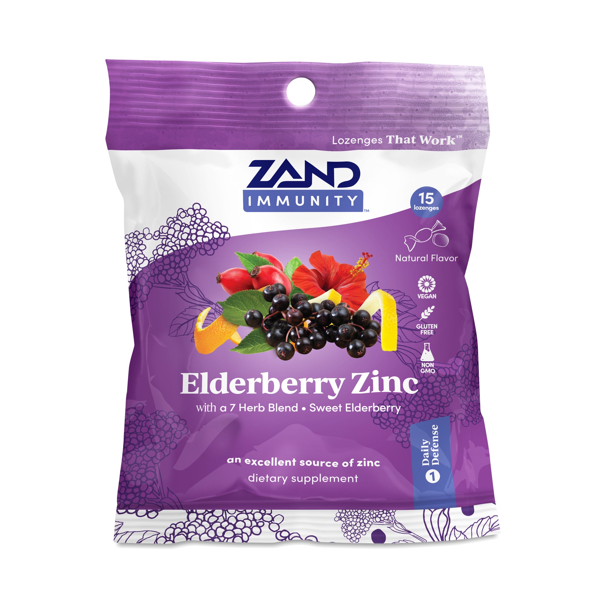 Zand Elderberry Zinc 15lz