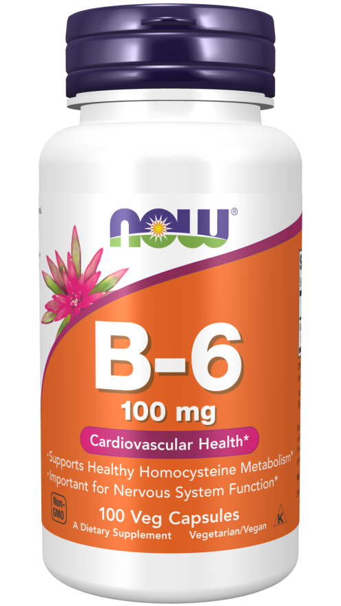 Now B-6 100mg 100cp-[HealthWay]