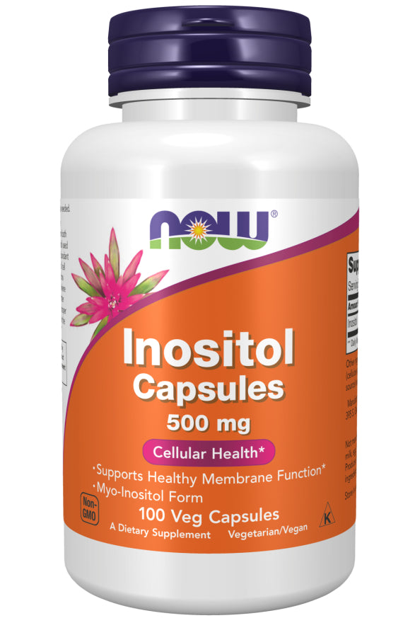 Now Inostiol 500mg 100cp-[HealthWay]