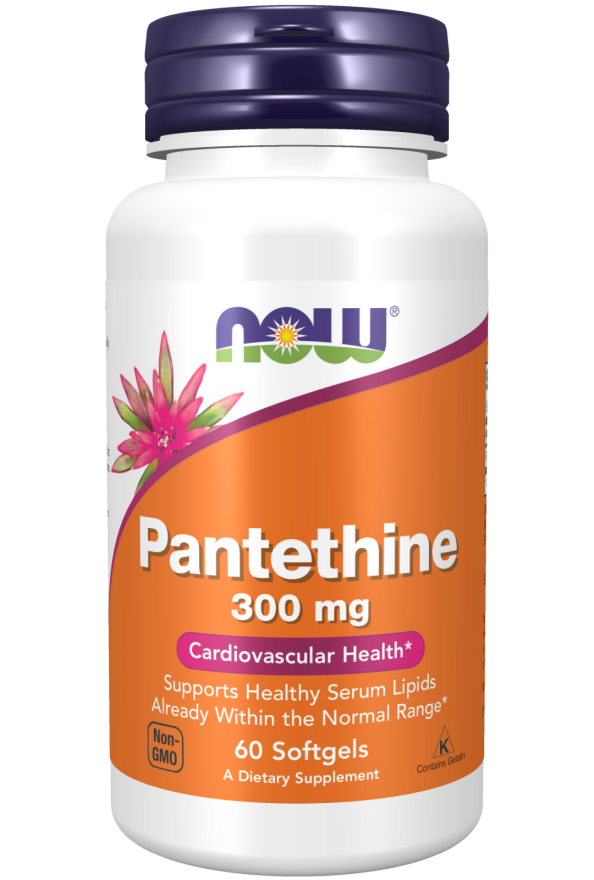 Now Pantethine 300mg 60sg-[HealthWay]