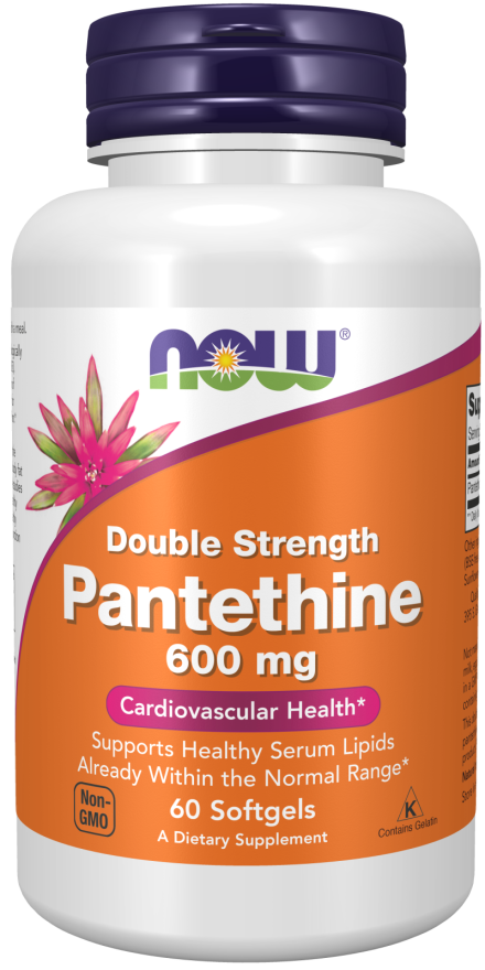 Now Pantethine 600mg 60sg-[HealthWay]