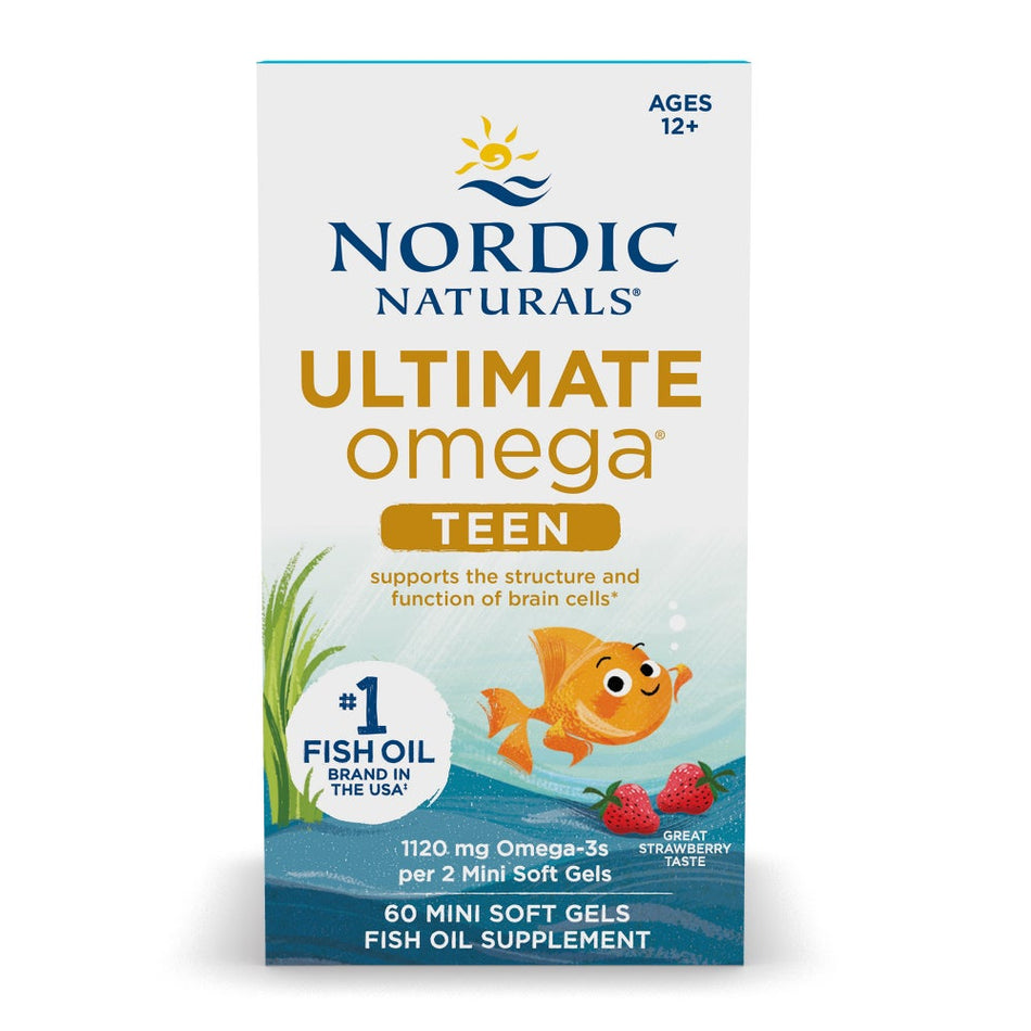 Nordic Ultimate Omega 2x Teen 60sg