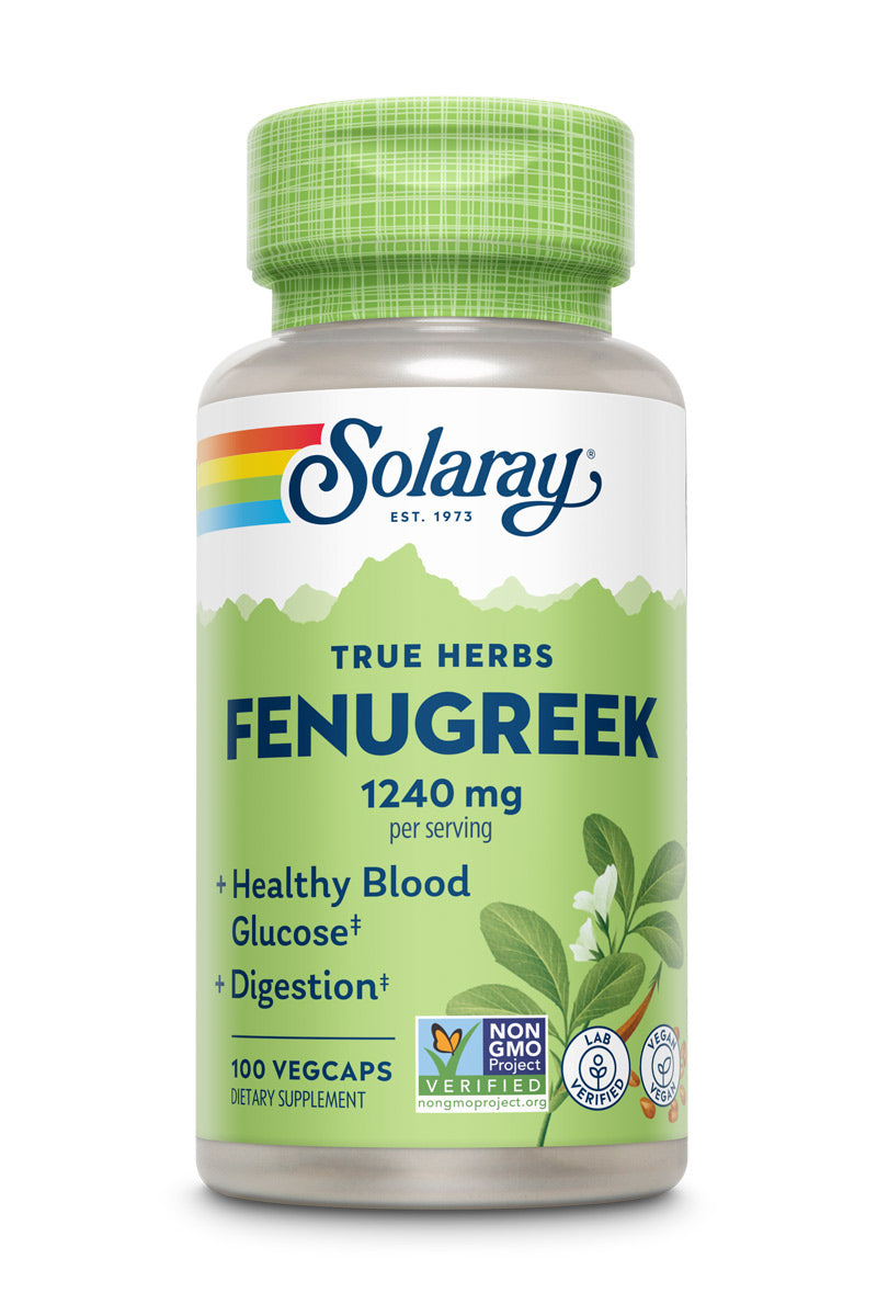 Solaray Fenugreek 620mg 100cp-[HealthWay]