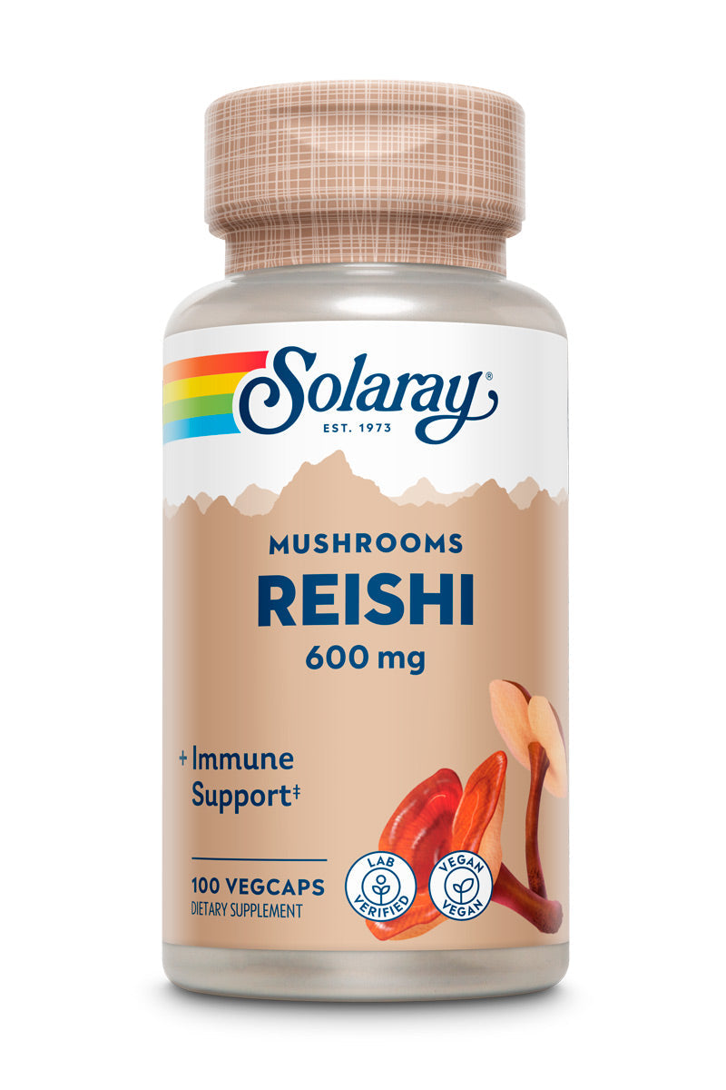 Solaray Reishi 600mg 100cp-[HealthWay]