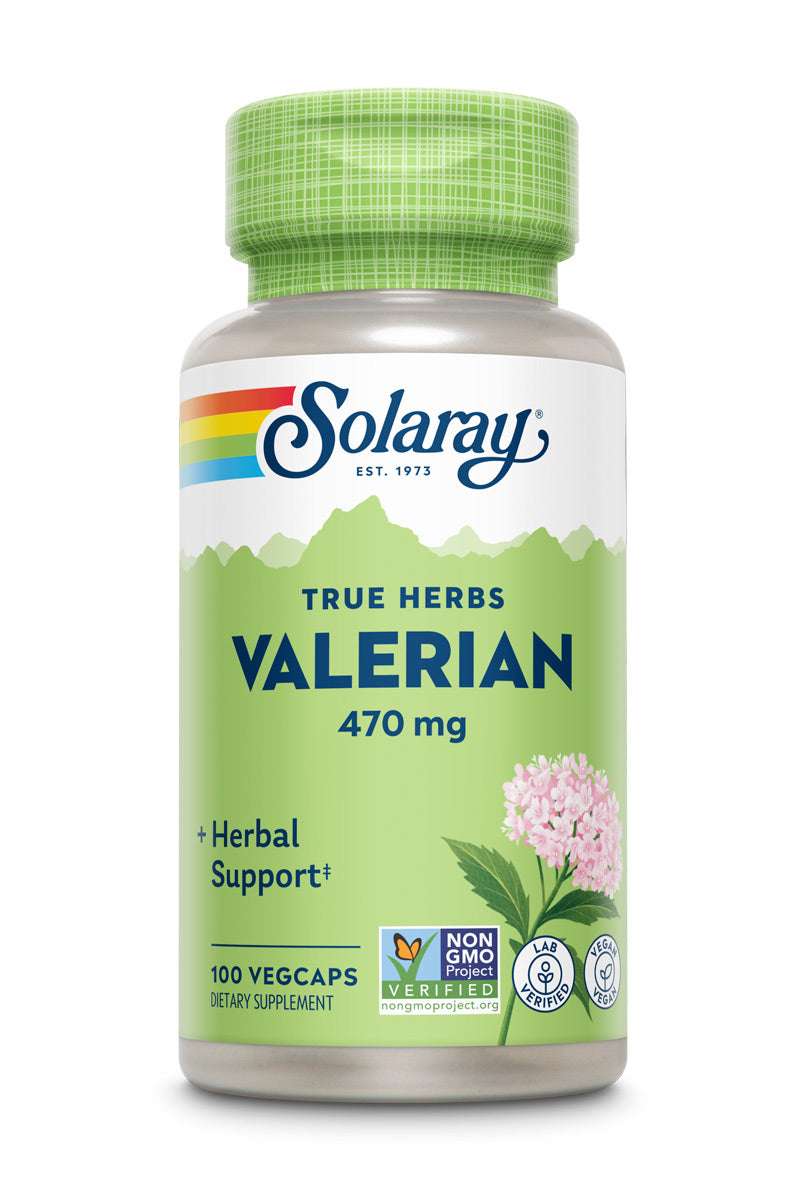 Solaray Valerian Root 470mg 100cp-[HealthWay]