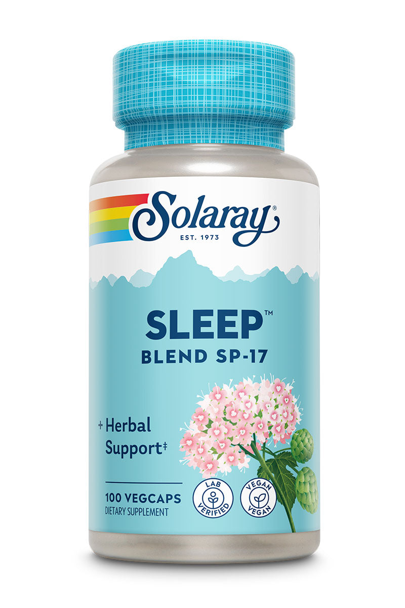 Solaray Sleep Blend SP-17 100cp-[HealthWay]