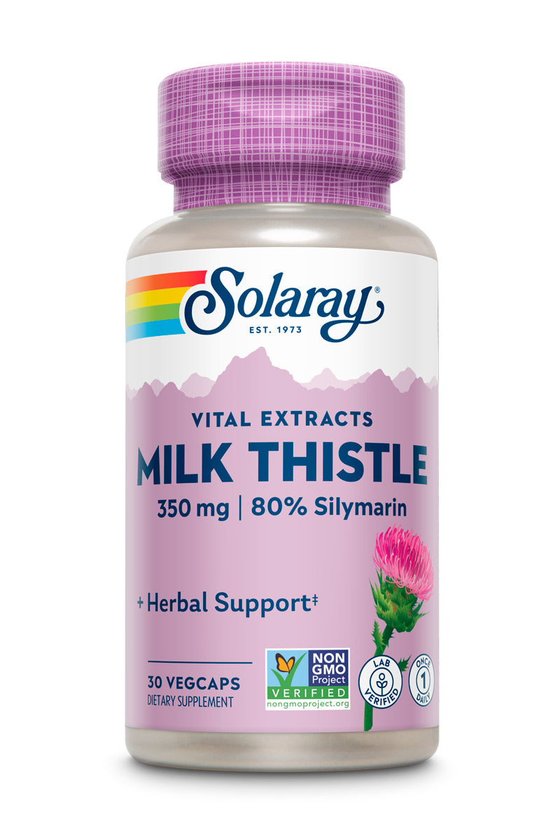 Solaray One Daily Milk Thistle 30cp