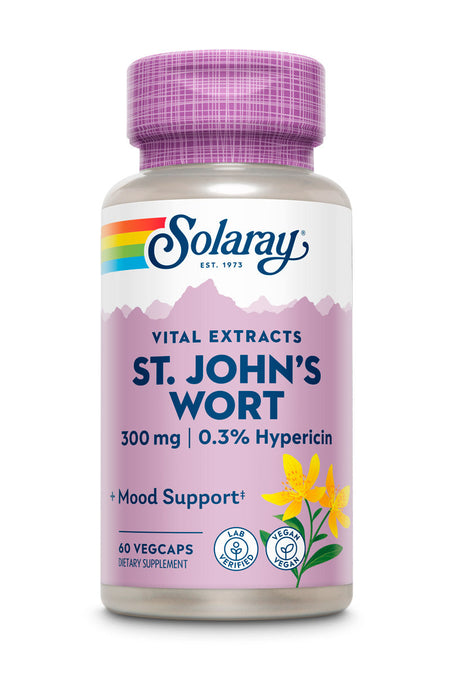 Solaray St. Johns Wort Ext 300mg 60cp-[HealthWay]