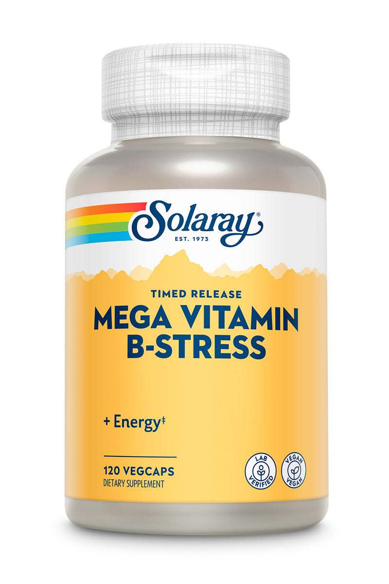 Solaray Mega B-Stress TR 120cp-[HealthWay]