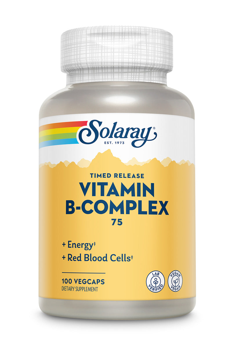 Solaray B-Complex 75 2STR 100cp-[HealthWay]