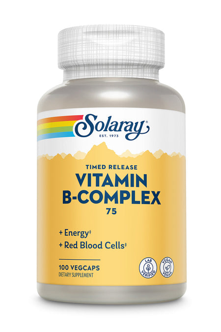 Solaray B-Complex 75 2STR 100cp-[HealthWay]