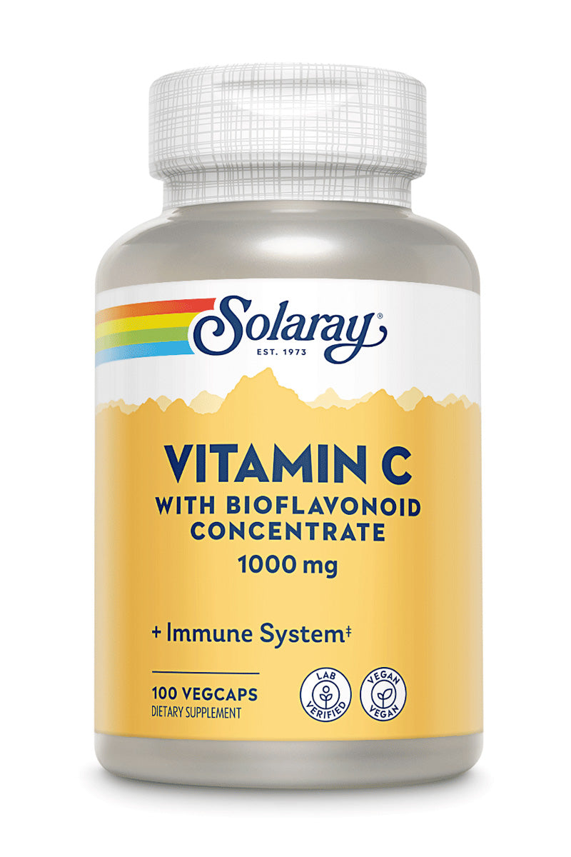 Solaray C1000 w/Bio&Rose 100cp-[HealthWay]