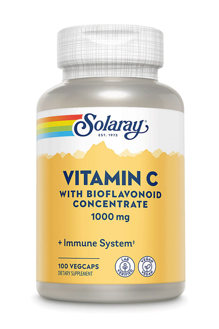 Solaray C1000 w/Bio&Rose 100cp-[HealthWay]