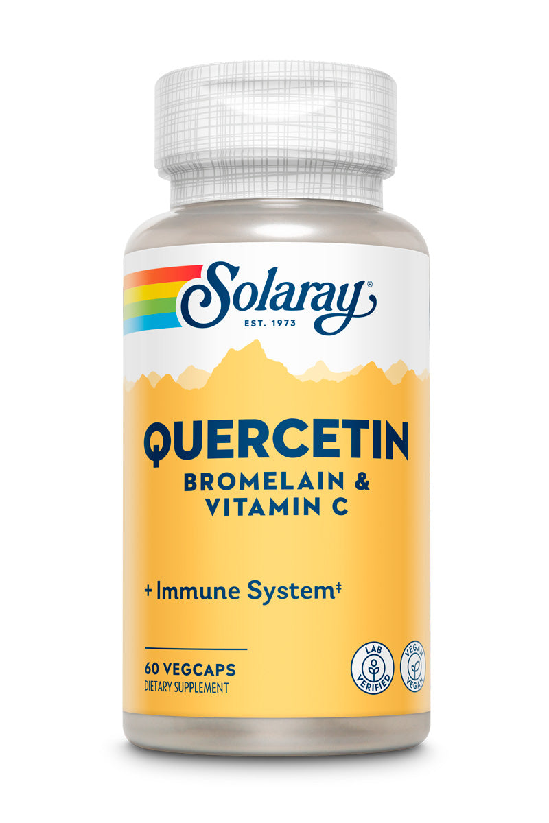 Solaray Quercetin Brom & C 60cp-[HealthWay]