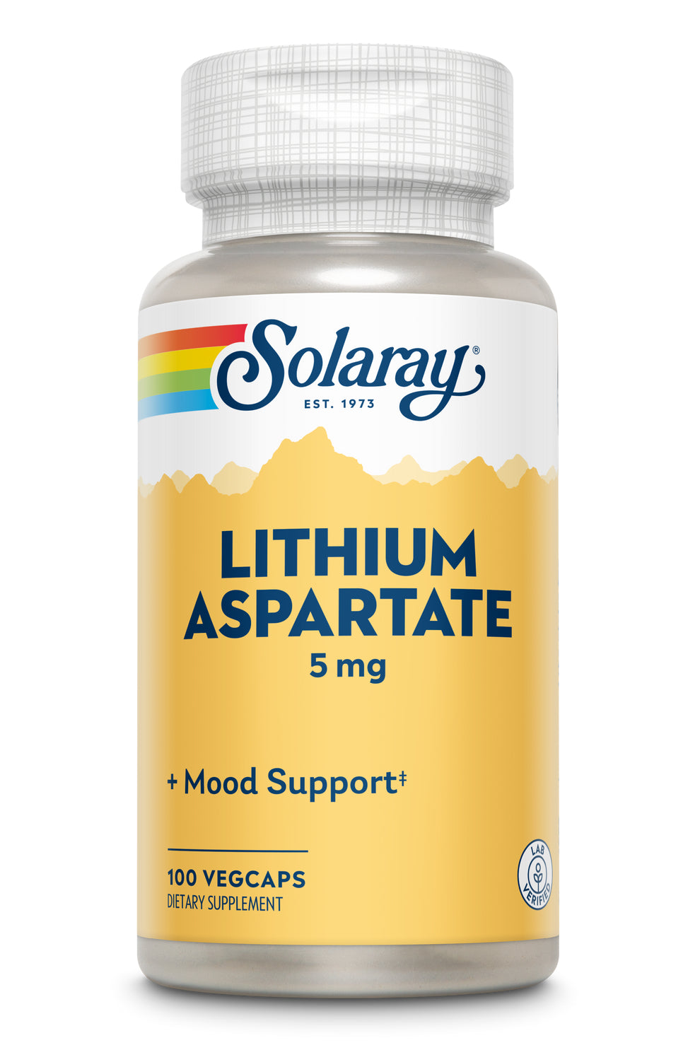 Solaray Lithium Aspartate 5mg-[HealthWay]