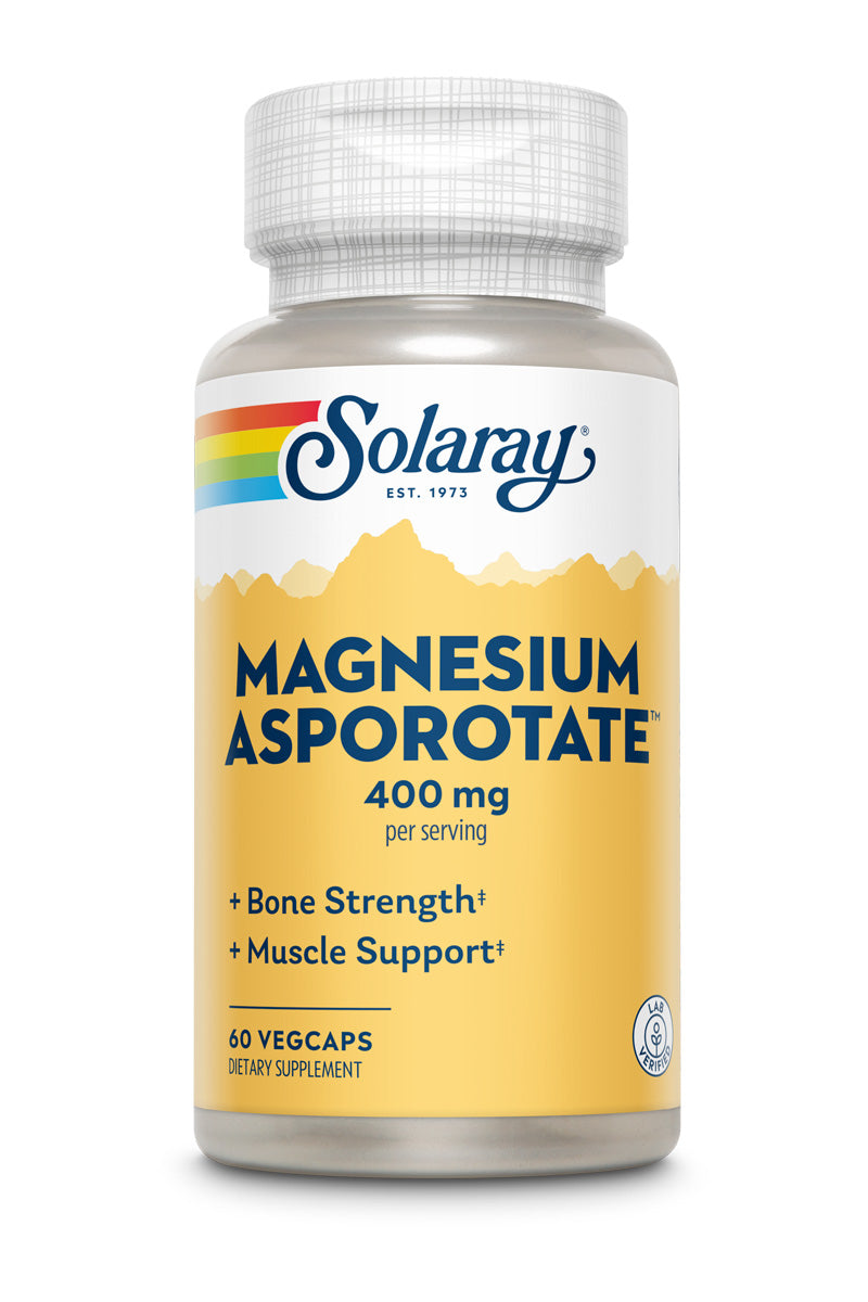 Solaray Magnesium Asporotate 60CT Vcp-[HealthWay]