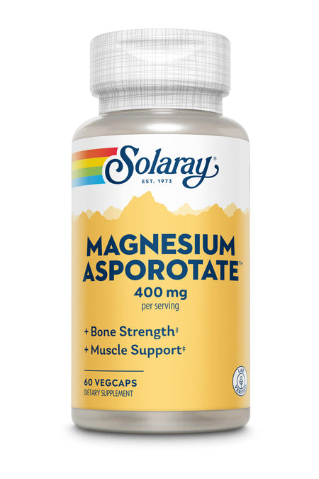 Solaray Magnesium Asporotate 60CT Vcp-[HealthWay]
