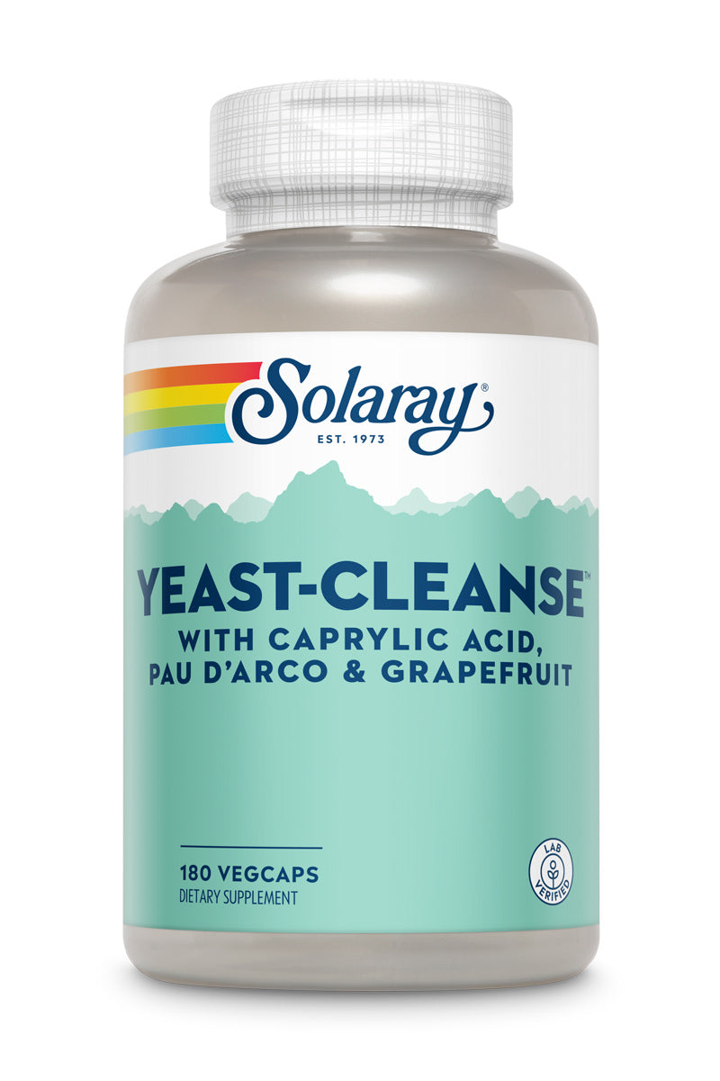 Solaray Yeast Cleanse 180cp-[HealthWay]